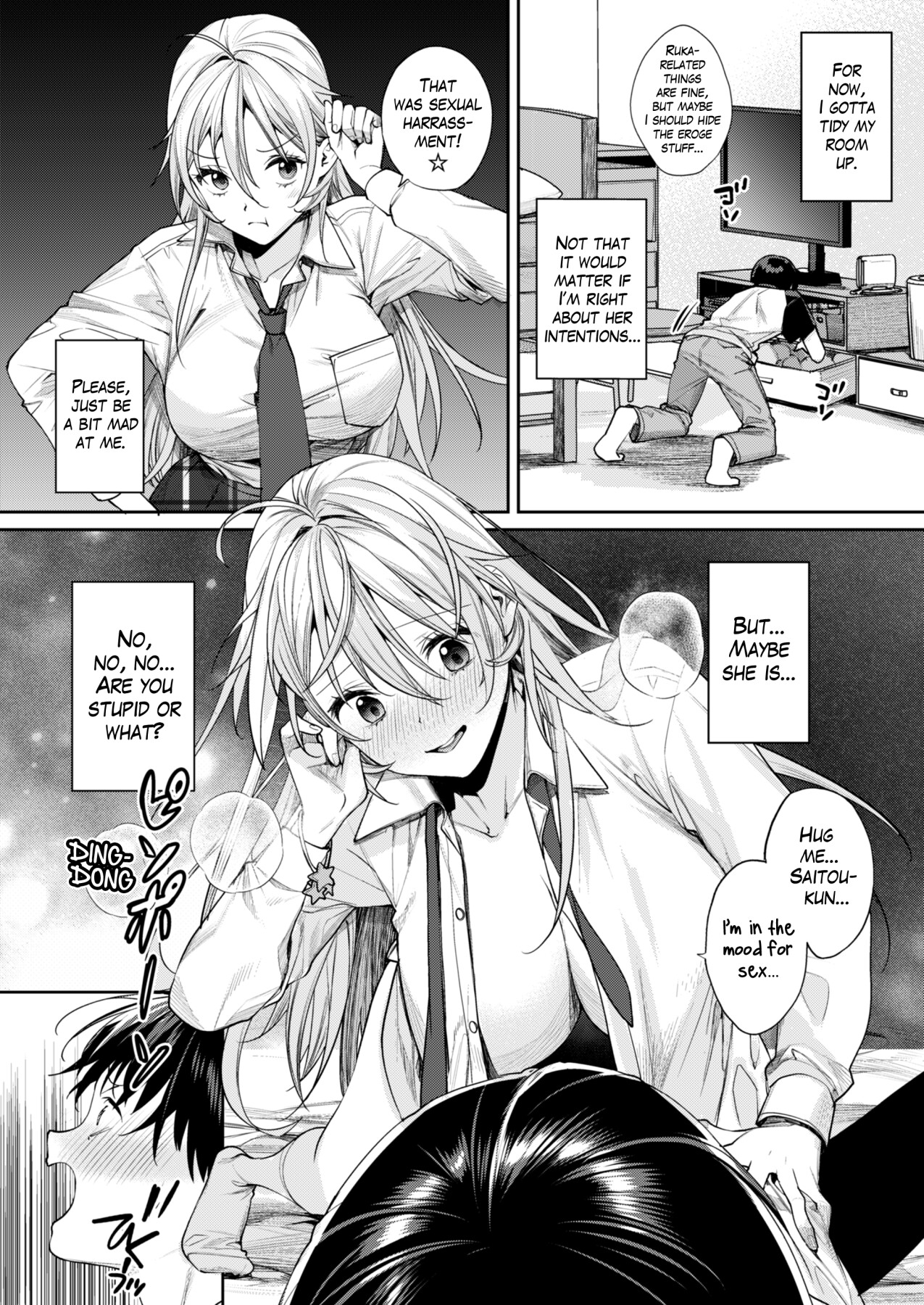 Hentai Manga Comic-The Reason Why I Was Able to Get an Otaku Gyaru Girlfriend ~Cheerful~-Read-11